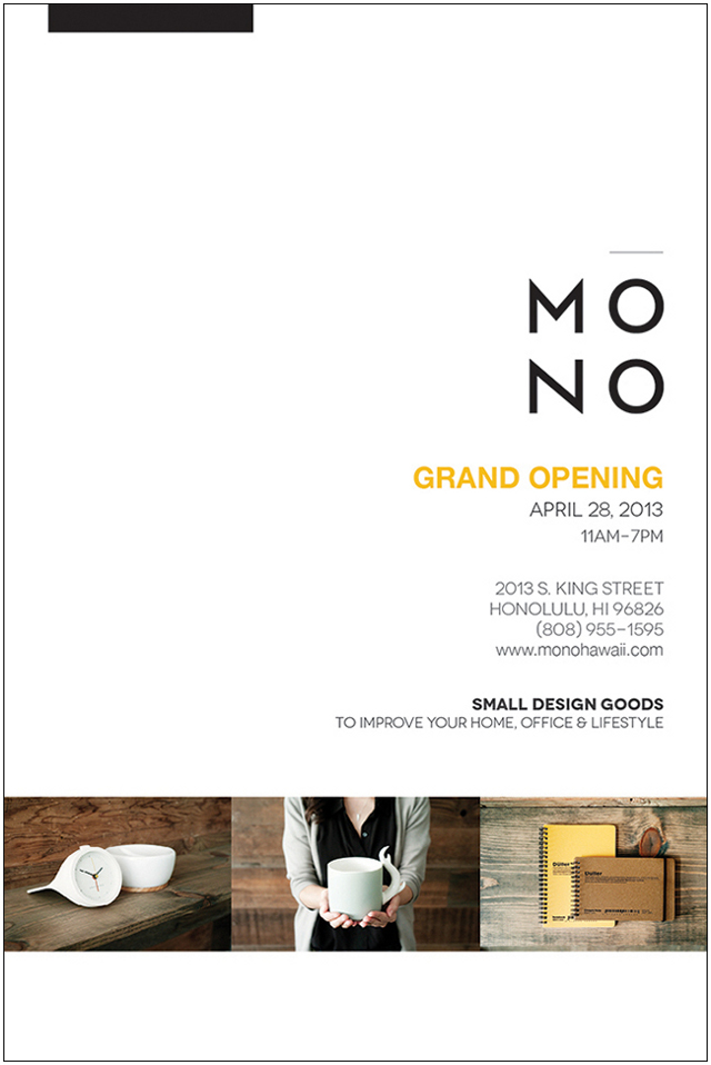 Mono Grand Opening
