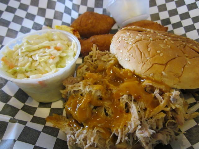 Carolina Chopped BBQ Sandwich